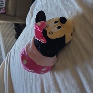 Disney Flip A Zoo Mickey Mouse to Minnie Mouse Flipazoo 14" Large Plush Toy NWOT